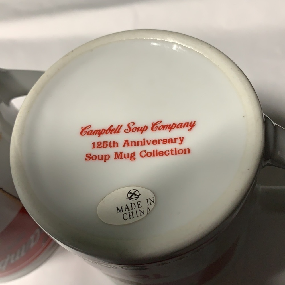 Campbell’s Tomato Soup mugs 125th anniversary - Picture 3 of 4